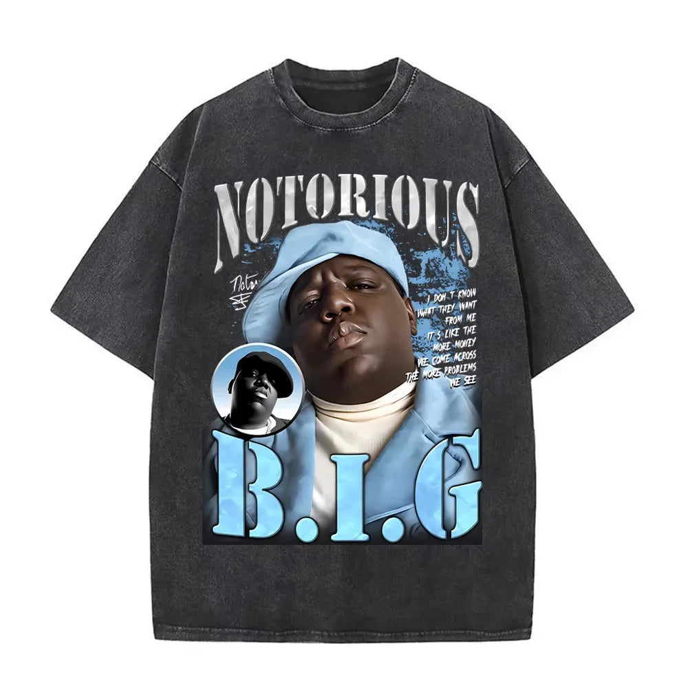 Washed Vintage “The Notorious B.I.G. World Tour ‘97” T-Shirt